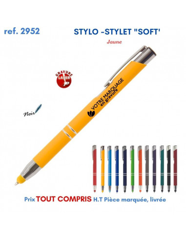 STYLO STYLET SOFT REF 2952 2952 Stylos en Metal  1,96 €