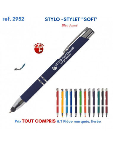 STYLO STYLET SOFT REF 2952 2952 Stylos en Metal  1,96 €