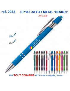 STYLO STYLET METAL DESIGN REF 2962 2962 Stylos en Metal  1,63 €