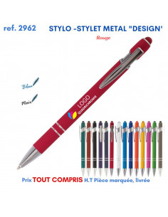 STYLO STYLET METAL DESIGN REF 2962 2962 Stylos en Metal  2,00 € 2