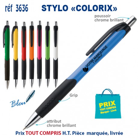 STYLO COLORIX REF 3636 3636 Stylos plastiques  0,91 €