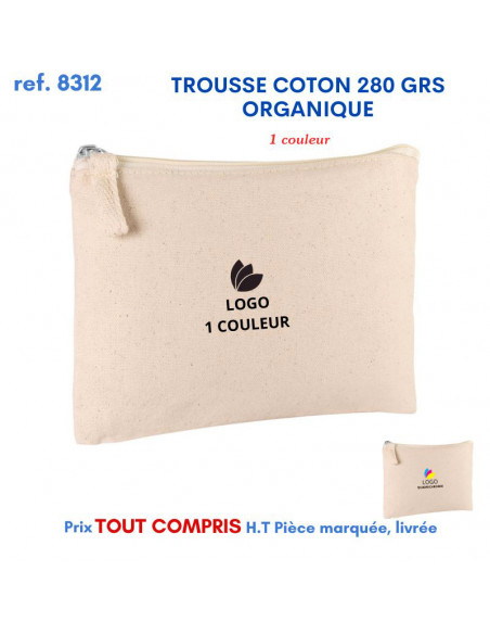 TROUSSE COTON 280 GRS ORGANIQUE REF 8312 8312 POCHETTE - PORTE ETIQUETTE BAGAGE  2,87 €