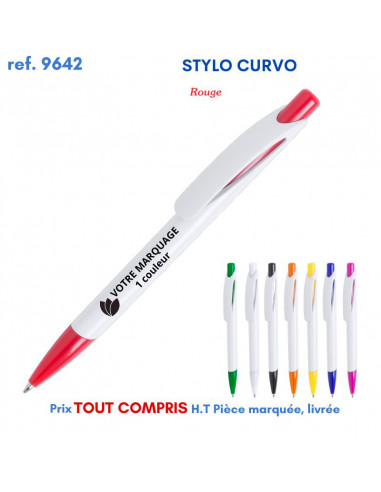 STYLO CURVO REF 9462 9462 Stylos plastiques  0,80 €