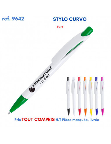 STYLO CURVO REF 9462 9462 Stylos plastiques  0,80 €