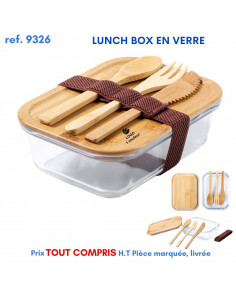 LUNCH BOX EN VERRE REF 9326 9326 PRATIQUE  10,88 €