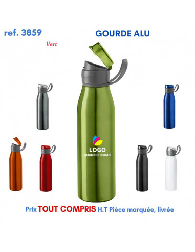 GOURDE ALU REF 3859 3859 GOURDES GOBELETS : OBJETS PUBLICITAIRES  6,31 €