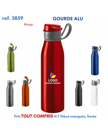 GOURDE ALU REF 3859 3859 GOURDES GOBELETS : OBJETS PUBLICITAIRES  6,31 €