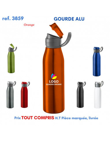 GOURDE ALU REF 3859 3859 GOURDES GOBELETS : OBJETS PUBLICITAIRES  6,31 €