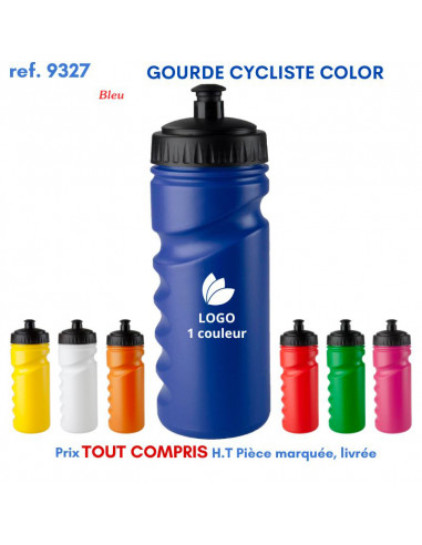 GOURDE CYCLISTE COLOR REF 9327 9327 GOURDES GOBELETS : OBJETS PUBLICITAIRES  2,93 €