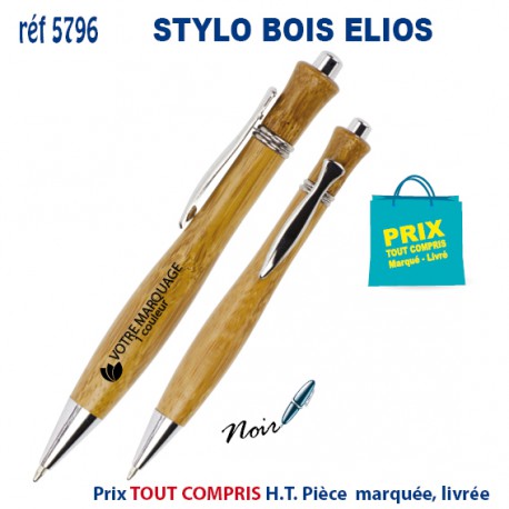 STYLO BOIS ELIOS REF 5796 5796 Stylos Bois, carton, recyclé  2,54 €