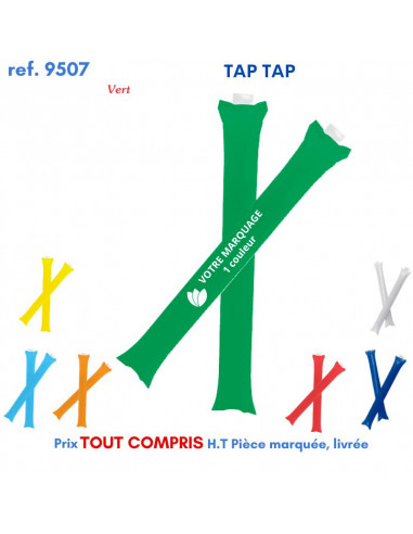 TAP-TAP REF 9507 9507 SUPPORTERS : OBJETS PUBLICITAIRES  2,25 €