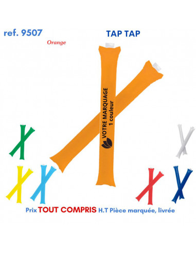 TAP-TAP REF 9507 9507 SUPPORTERS : OBJETS PUBLICITAIRES  2,25 €