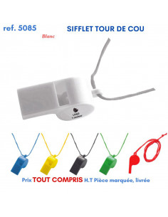 SIFFLET TOUR DE COU REF 5085 5085 SUPPORTERS : OBJETS PUBLICITAIRES  1,64 € 2