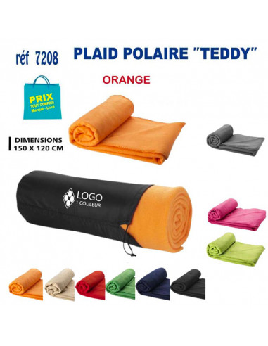 PLAID POLAIRE TEDDY REF 7208 7208 DIVERS TEXTILES  7,69 €