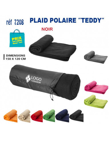 PLAID POLAIRE TEDDY REF 7208 7208 DIVERS TEXTILES  7,69 €