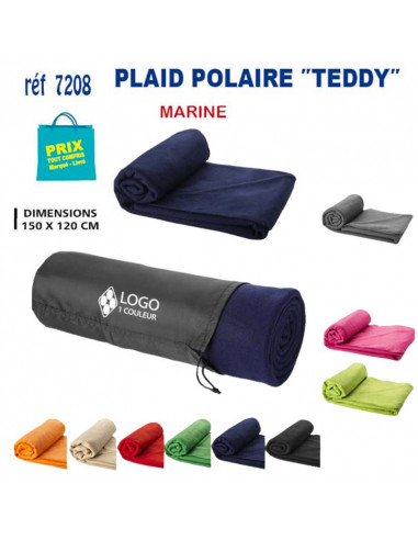 PLAID POLAIRE TEDDY REF 7208 7208 DIVERS TEXTILES  7,69 €