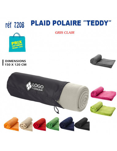 PLAID POLAIRE TEDDY REF 7208 7208 DIVERS TEXTILES  9,17 €