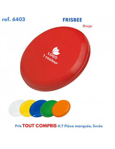 FRISBEE REF 6403 6403 LOISIRS - PLAGE : OBJET PUBLICITAIRE  1,38 €