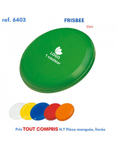 FRISBEE REF 6403 6403 LOISIRS - PLAGE : OBJET PUBLICITAIRE  1,38 €