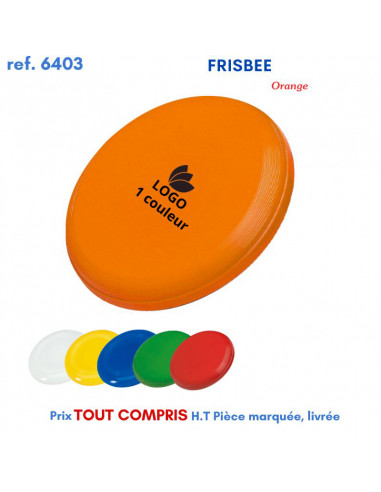 FRISBEE REF 6403 6403 LOISIRS - PLAGE : OBJET PUBLICITAIRE  1,38 €