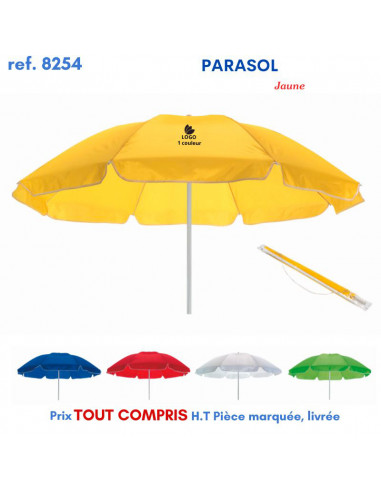 PARASOL REF 8254 8254 LOISIRS - PLAGE : OBJET PUBLICITAIRE  14,61 €