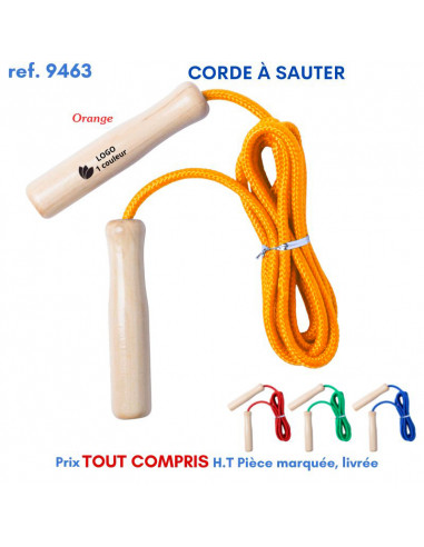 CORDE A SAUTER REF 9463 9463 JEUX - ENFANTS : OBJETS PUBLICITAIRES  2,75 €