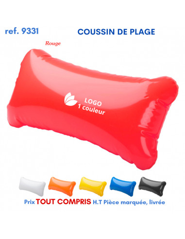 COUSSIN DE PLAGE REF 9331 9331 VOYAGE : OBJET PUBLICITAIRE  2,17 €