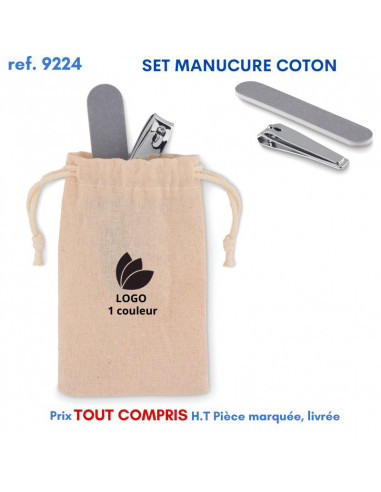 SET MANUCURE COTON REF 9224 9224 SET MANUCURE   2,58 €