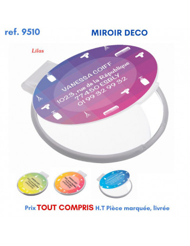 MIROIR DECO REF 9510 9510 MIROIRS  1,00 €