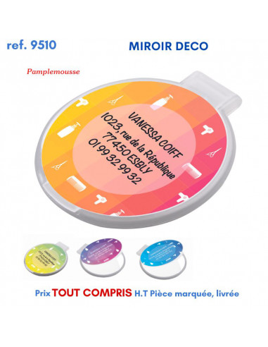 MIROIR DECO REF 9510 9510 MIROIRS  1,00 €