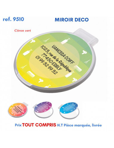 MIROIR DECO REF 9510 9510 MIROIRS  1,00 €