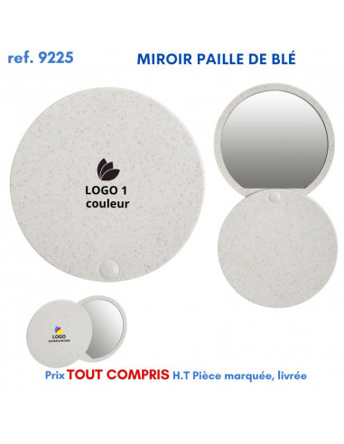 MIROIR PAILLE DE BLÉ REF 9225 9225 MIROIRS  2,06 €