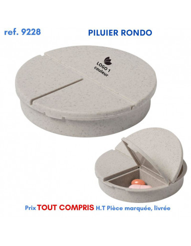 PILULIER RONDO REF 9228 9228 PRATIQUE  0,55 €