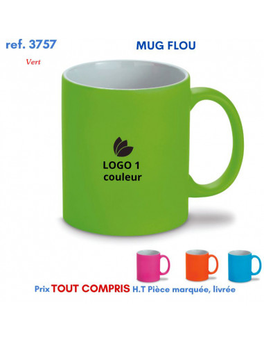 MUG FLUO REF 3757 3757 MUGS GOBELETS PUBLICITAIRES PERSONNALISES  8,12 €