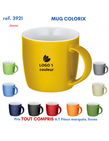 MUG COLORIX REF 3921 3921 MUGS GOBELETS PUBLICITAIRES PERSONNALISES  8,00 €