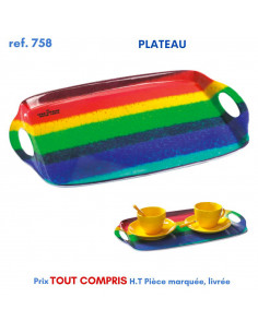PLATEAU REF 758 758 ARTICLES PUBLICITAIRES DIVERS POUR LA CUISINE  2,95 €
