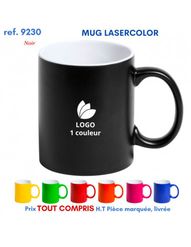 MUG LASERCOLOR REF 9230 9230 MUGS GOBELETS PUBLICITAIRES PERSONNALISES  5,82 €