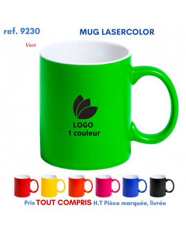 MUG LASERCOLOR REF 9230 9230 MUGS GOBELETS PUBLICITAIRES PERSONNALISES  5,82 €