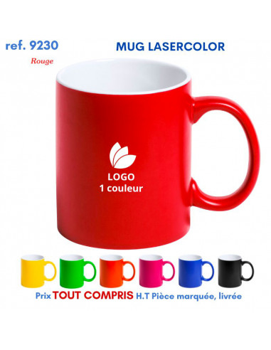 MUG LASERCOLOR REF 9230 9230 MUGS GOBELETS PUBLICITAIRES PERSONNALISES  5,82 €