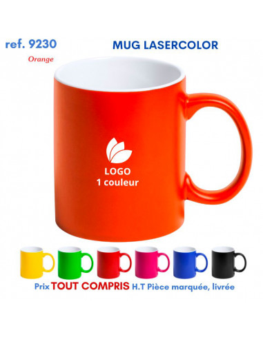 MUG LASERCOLOR REF 9230 9230 MUGS GOBELETS PUBLICITAIRES PERSONNALISES  5,82 €