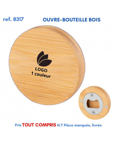 OUVRE-BOUTEILLE BOIS REF 8317 8317 ARTICLES PUBLICITAIRES DIVERS POUR LA CUISINE  2,71 €