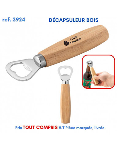 DECAPSULEUR BOIS REF 3924 3924 ARTICLES PUBLICITAIRES DIVERS POUR LA CUISINE  2,50 €