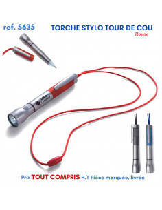 TORCHE STYLO TOUR DE COU REF 5635 5635 LAMPES PUBLICITAIRES  2,46 € 2