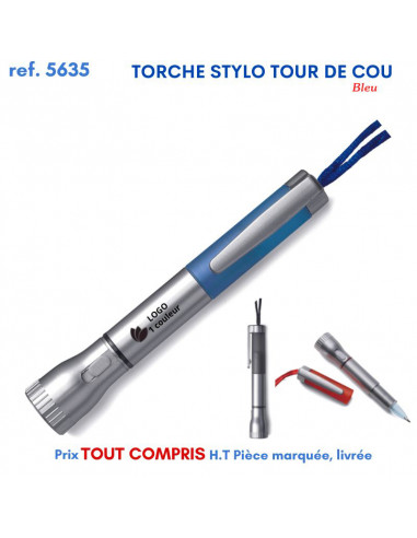 TORCHE STYLO TOUR DE COU REF 5635 5635 LAMPES PUBLICITAIRES  2,46 €