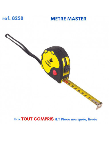 METRE MASTER 5 METRES REF 8258 8258 OUTILS PUBLICITAIRES  3,86 €