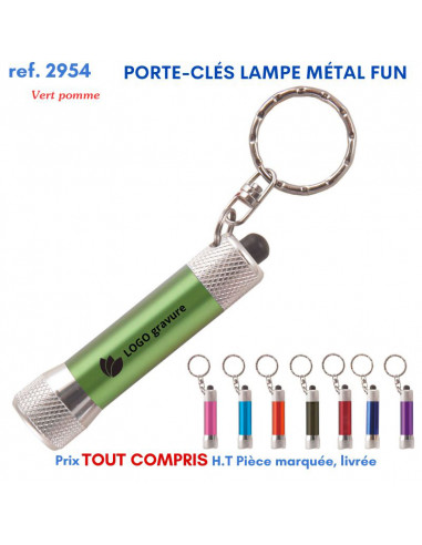 PORTE CLES LAMPE METAL FUN REF 2954 2954 PORTE CLES EN METAL  1,99 €