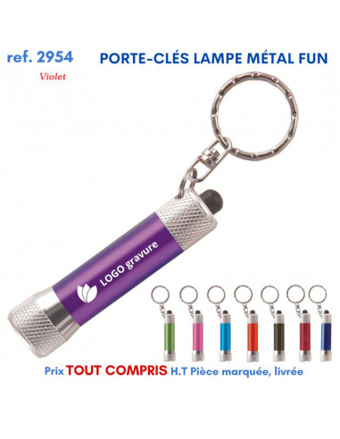 PORTE CLES LAMPE METAL FUN REF 2954 2954 PORTE CLES EN METAL  1,99 €