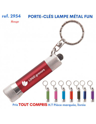 PORTE CLES LAMPE METAL FUN REF 2954 2954 PORTE CLES EN METAL  2,28 €