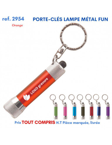 PORTE CLES LAMPE METAL FUN REF 2954 2954 PORTE CLES EN METAL  1,99 €