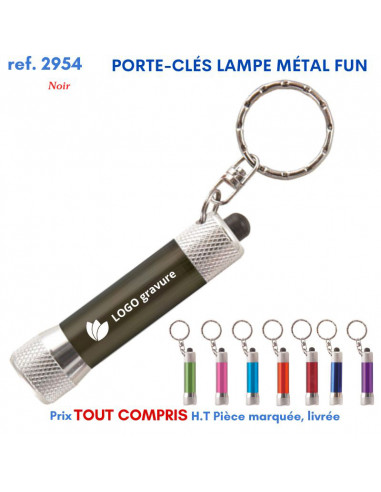 PORTE CLES LAMPE METAL FUN REF 2954 2954 PORTE CLES EN METAL  2,28 €